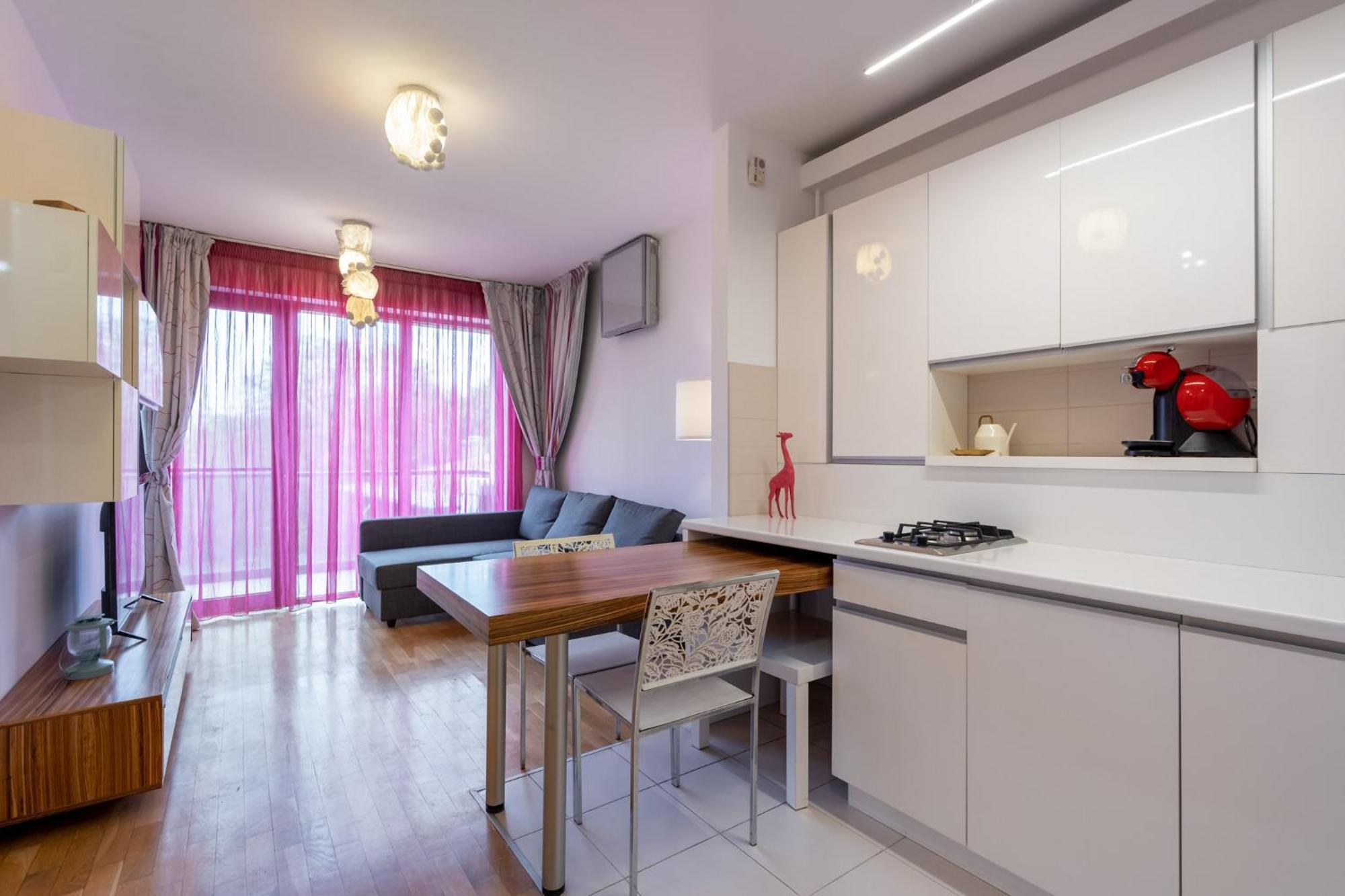 Lazynest - Modern Apartment With Parking & Balcony Bucureşti Eksteriør bilde
